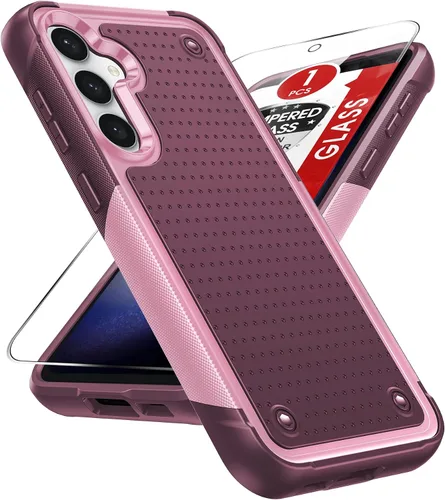 Miniatura 11 de LeYi Funda para Galaxy S21 FE-5G: Funda Samsung S21 FE con protector de pantalla, doble capa protectora de policarbonato duro y TPU suave Android