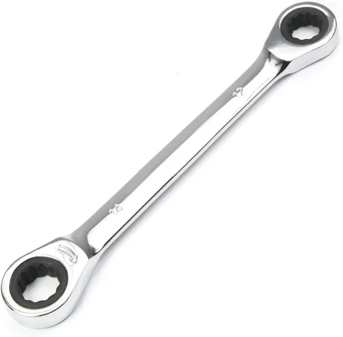 Miniatura 19 de Utoolmart Llave de trinquete, llave métrica de extremo de caja doble de 0.315 in x 0.394 in, acero CR-V
