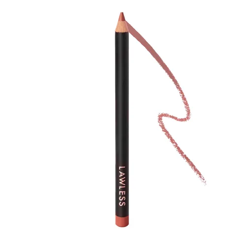 Lawless Forget the Filler Definer Liner - Canela - Delineador de labios premium con ingredientes naturales para proporcionar un aspecto suave con un