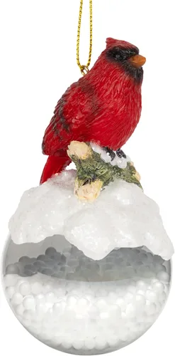 Miniatura 3 de Adorno de Navidad cardenal para árbol de Navidad