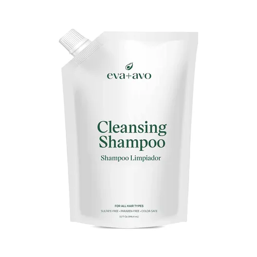 Miniatura 12 de EVA + AVO Kit de viaje de champú y acondicionador de aguacate, 2 onzas líquidas, limpieza suave sin sulfatos para cuero cabelludo seco, cabello