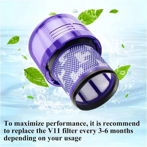 Miniatura 3 de BeNtli Piezas de repuesto para aspiradora, filtro de poste Hepa, filtros de vacío, número de pieza 970013-02, compatible con Dyson V11 Torque Drive