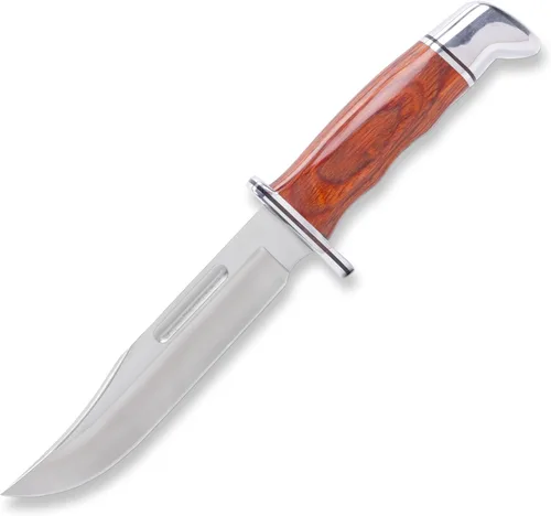 Miniatura 9 de Buck Knives Cuchillo de caza especial 119, hoja fija de 6 pulgadas, diseño de espiga completa, mango fenólico, hoja de punta de clip de acero