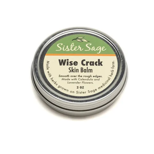 Miniatura 6 de Wise Crack Skin Balm, bálsamo de manos 100% natural rico con manteca de karité (4 onzas)