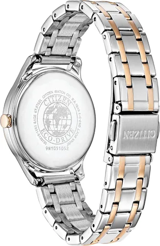 Miniatura 3 de Citizen Pulsera de acero inoxidable Corso Classic Eco-Drive para mujer