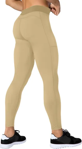 Miniatura 7 de SPVISE Pantalones de compresión para hombre, leggings para deportes, gimnasio, mallas atléticas frescas y secas, capa base para correr, fútbol