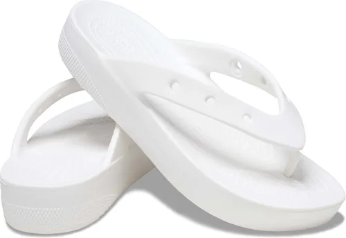 Miniatura 7 de Crocs Womens Classic Flip Flops Platform Shoes Wedge Sandal
