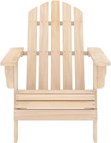 Miniatura 9 de Fauteuil Adirondack de Jardin en Bois Massif de Sapin avec Ottoman, Confort Ergonomique, Diseño Eléctrico, Facile à Assembler, Pour Terrasse, Balcon