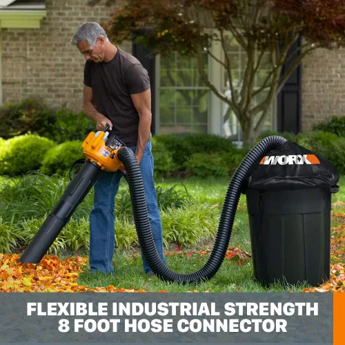 Miniatura 3 de Sistema de recolección de hojas WORX WA4054.2 LeafPro para soplador/aspiradora WORX con tubo de hasta 5" de diámetro