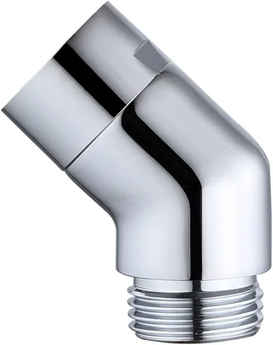 Miniatura 7 de Adaptador de Codo para Cabezal de Ducha, Adaptador de Codo para Brazo de Ducha para Duchas de Mano y Duchas Montadas en Pared, Extensión de Brazo