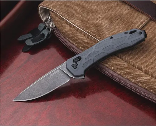 Miniatura 6 de Cuchillo de bolsillo Kershaw Covalent, cerradura DuraLock, mecanismo de apertura KVT con hoja de punta en gota, tamaño mediano para uso diario