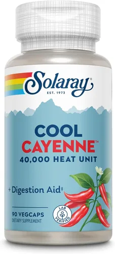 Miniatura 4 de Solaray Cayena fresca, 90 cápsulas