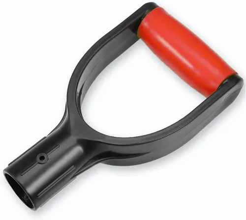 Miniatura 8 de Mango de pala de plástico con agarre en D, diámetro interior de 32 mm para pala de nieve, herramienta de excavación y rastrillado, accesorio