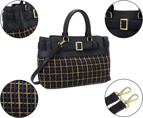 Miniatura 5 de OIIV Bolso de mano de moda para mujer, bolso de hombro