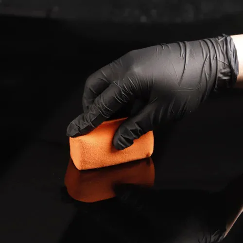 Miniatura 6 de SPTA Almohadilla Aplicadora de Microfibra, Aplicador de Esponja de Gamuza para Detallado de Automóvil, 10 Piezas Almohadillas de Esponja