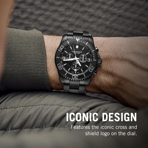Miniatura 5 de Victorinox Reloj Maverick Chrono Black Edition - Reloj de pulsera atemporal