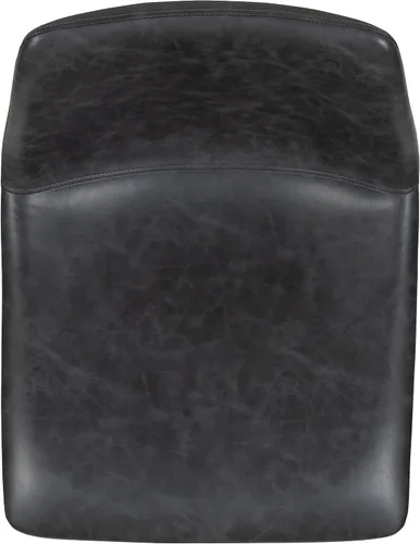 Miniatura 10 de Flash Furniture LeatherSoft Taburetes de altura de mostrador, gris, 2 piezas (2ETER1834524GY)