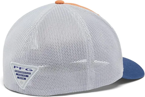 Miniatura 622 de Columbia - Gorra de malla con bandera con árboles unisex para adultos, corona alta