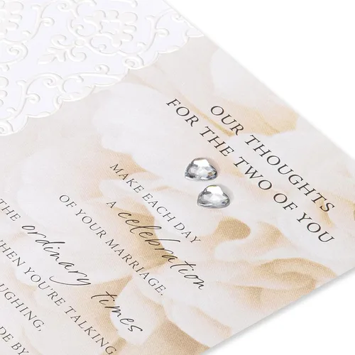 Miniatura 5 de Tarjeta de boda American Greetings (Hermoso comienzo)