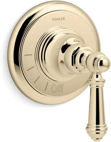Miniatura 7 de KOHLER T72771-4-BL Artifacts Mastershower Control de volumen válvula de ajuste con palanca de manija, negro mate