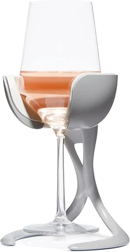 Miniatura 14 de VoChill Enfriador de copas de vino con tallo Fabricado en Estados Unidos Herramienta de vino radicalmente genial – mantiene el vino