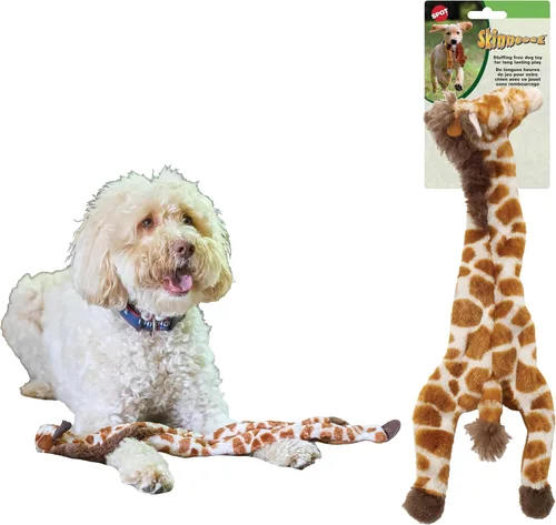 Miniatura 21 de SPOT Skinneeez - Juguete para perros sin relleno con chirriador para todos los perros. Juguete de tira y afloja para razas pequeñas y grandes. 23