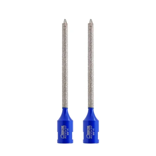 Miniatura 15 de SHDIATOOL Broca de mortero de diamante de 5/16 pulgadas x 1 pulgada para mortero viejo soplado ladrillos dañados o eliminación de piedra natural