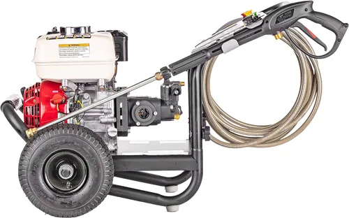 Miniatura 9 de Simpson 61014 3500 PSI a 2.5 GPM Honda GX200 con AAA AX300 Bomba de leva axial Agua fría Lavadora a presión de gas profesional PS61002-S