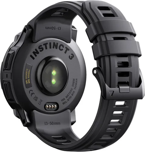Miniatura 31 de NotoCity Correa de repuesto para Garmin Instinct, correa de repuesto de silicona suave, solo compatible con Instinct Sports GPS Smart Watch