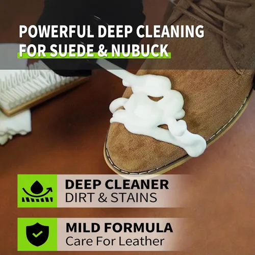 Miniatura 2 de Suede Nubuck Boots Shoe Cleaner Kit Waterproof protecter Spray Shoe Cleaning Kit