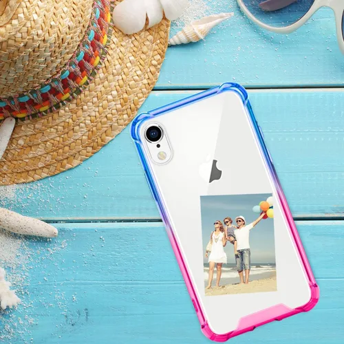 Miniatura 2 de Funda compatible con iPhone XR, transparente para iPhone XR, bonita funda antiarañazos, delgada, esquinas reforzadas, TPU a prueba de golpes, funda