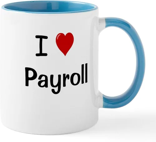 Miniatura 35 de CafePress Coffee Then Payroll Mugs - Taza de café de cerámica (11 oz)