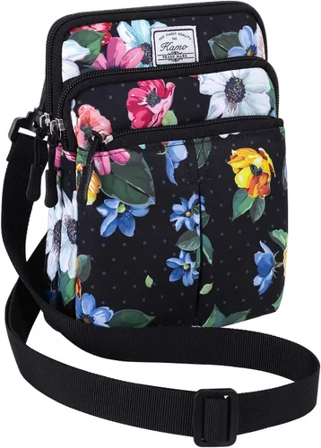 Miniatura 28 de Kamo Bolso Multifuncional para Teléfono de Un Solo Hombro, Bolso de Cintura para Teléfono, Bolso Diagonal Cruzado, Estuche para Teléfono Inteligente