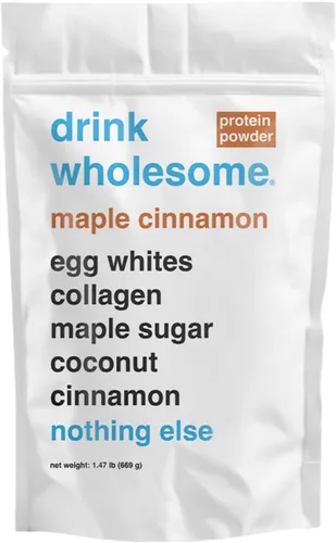 Miniatura 8 de drink wholesome Proteína en Polvo de Clara de Huevo con Chocolate Para Estómagos Sensibles Amigable con el Intestino Sin Aditivos y Sin