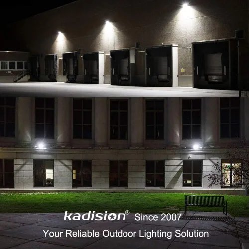 Miniatura 7 de Kadision Luz de inundación LED para exteriores de 50 W, 6500 LM (equivalente a 200 W HPS/MH) 5000 K, luz diurna impermeable para montaje en nudillos