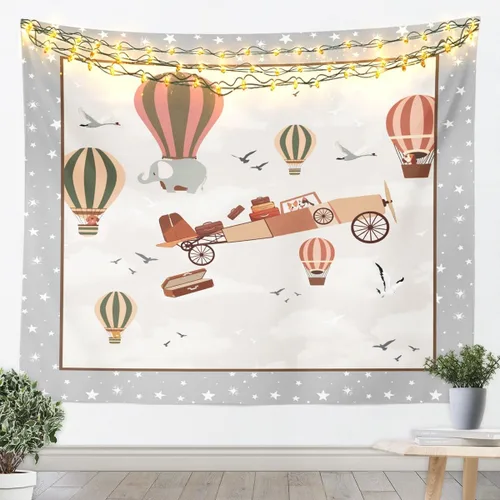 Miniatura 15 de Tapiz de dibujos animados para niños, equipo de vehículos de construcción, bonitos tapices de pared para niños, niñas, adultos, camión y tractor