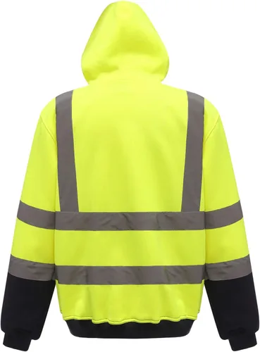 Miniatura 2 de Hi-Vis - Sudadera con capucha ANSI Clase 3
