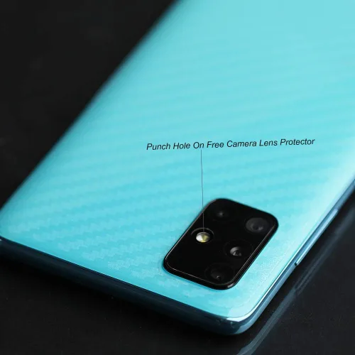Miniatura 6 de Ibywind Protector de pantalla para SamSung Galaxy A51, con 2 piezas de vidrio templado, 1 protector de lente de cámara, 1 película de fibra