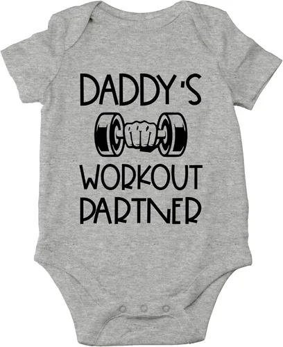 Miniatura 17 de CBTwear Body para bebé de entrenamiento para papá, adorable mameluco para niño, divertido y lindo traje para bebé
