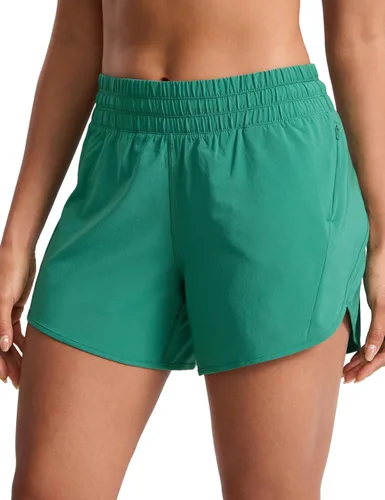 Miniatura 12 de CRZ YOGA Dolphin - Pantalones cortos deportivos para mujer de 5 pulgadas, cintura media, secado rápido, para correr, entrenamiento, gimnasio, pista