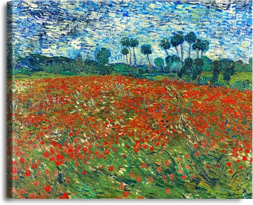 Miniatura 191 de A&T ARTWORK Noche estrellada sobre el Ródano de Vincent Van Gogh. Tamaño del marco: 36 x 30 pulgadas, tamaño de la imagen: 30 x 24 pulgadas
