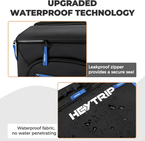 Miniatura 5 de Heytrip Mochila enfriadora de 36/54 latas con aislamiento impermeable para 20 horas de retención de frío, enfriador a prueba de fugas con correa