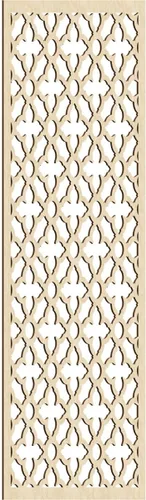 Miniatura 5 de Madison Paneles de pared decorativos de madera con calado, 9 3/8 pulgadas de ancho x 24 3/8 pulgadas de alto x 3/8 de alto, roble rojo rojo (Red Oak)