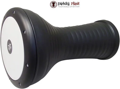 Miniatura 3 de La Darbuka Doumbek de Estilo Egipcio de 17 Pulgadas de Zaza Percussion (Negra)