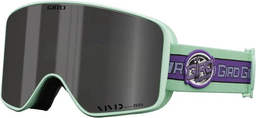 Giro Method - Gafas de esquí para hombres, mujeres y jóvenes, cambio rápido con 2 lentes VIVID, tecnología de ventilación antivaho - OTG Space Green