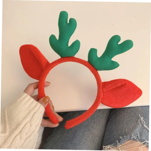 Miniatura 2 de Abaodam 5pcs Antler Headband Santa Claus Costume for Kids Christmas Elk Headband Antler Hair Hoops Disfraz De Santa Claus Para Adulto Elk Antlers