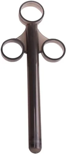 Magik Aplicadores vaginales tubo lubricante personal aplicador de lubricante tirador de jeringas (1 paquete, negro)