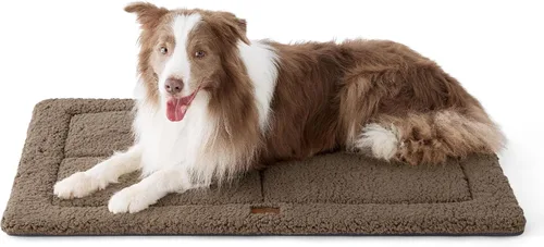 Miniatura 16 de Bedsure Cama Lavable para Jaula de Perro para Perros Pequeños, Alfombra de Espuma Suave para Suelo de Mascotas, Almohadilla Versátil y Ligera