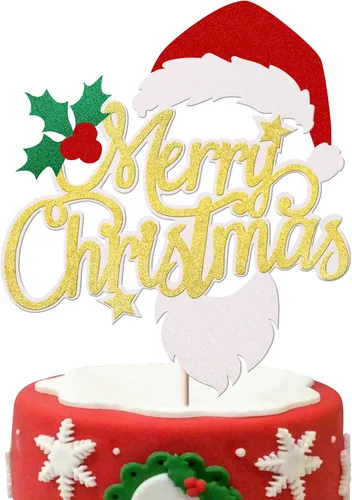 Miniatura 9 de Rsstarxi 1 Paquete Decoración para Pastel Feliz Cumpleaños Jesús con Purpurina Natividad Navidad Palillo para Pastel Decoraciones de Pastel