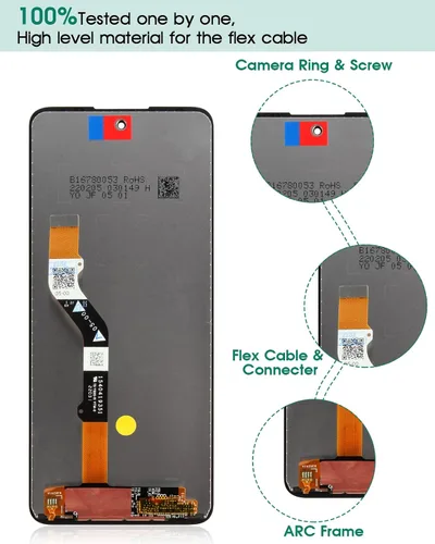 Miniatura 6 de Para Motorola Moto G60/G60S/G40 Fusion Reemplazo de pantalla para Moto G60 Pantalla LCD para XT2133-2 XT2135-1 G60S Pantalla táctil G40 Fusion